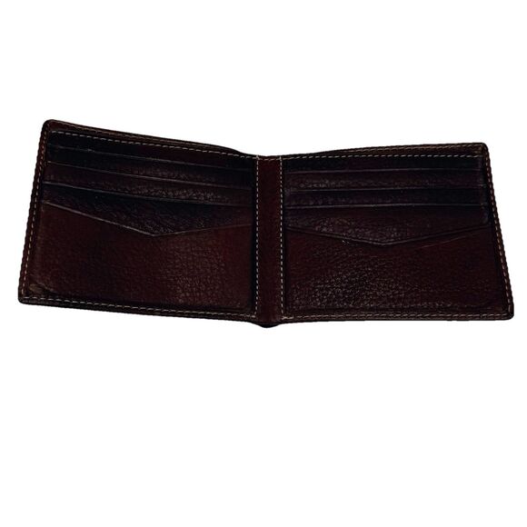 Men's Wallet Lot of 2 Brown Fossil and Black Dockers - Picture 3 of 7